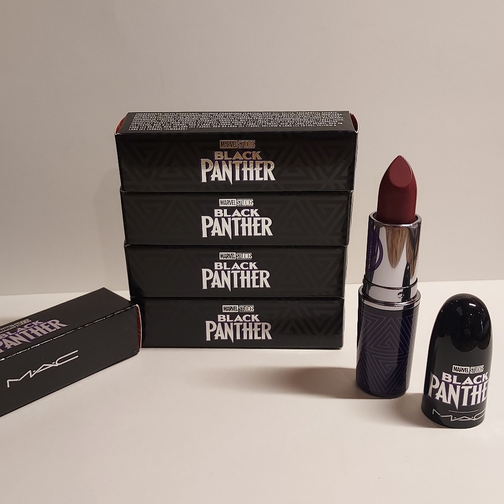 MAC Lipstick Black Panther Lipstick *ROYAL INTEGRITY* / .10 oz / NIB - LTD ED - Picture 2 of 5